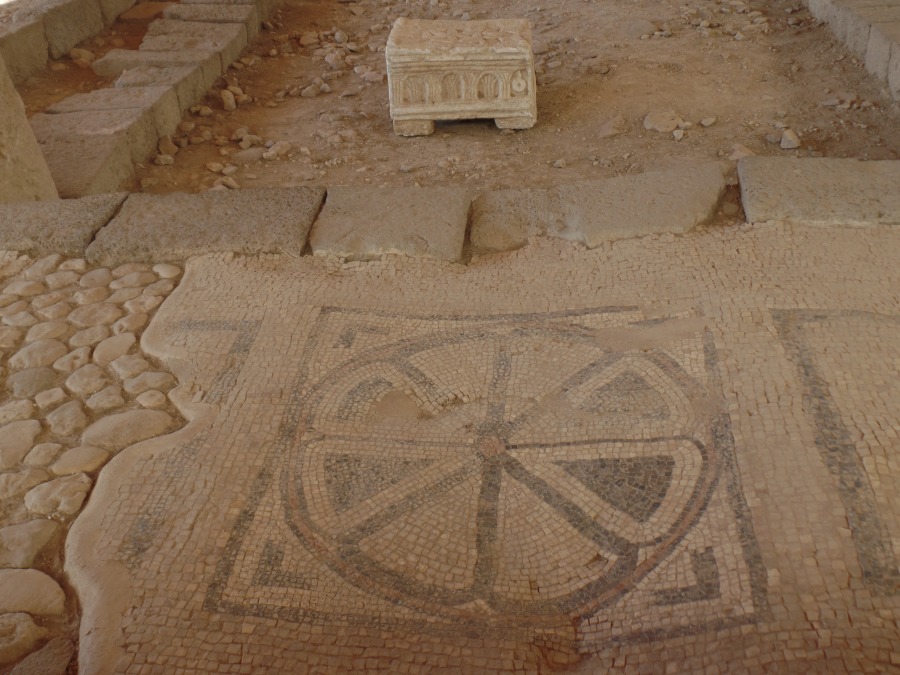 Mosaic in Magdala